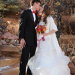 Winter Wedding at Pikes Peak Weddings, Manitou Springs, Colorado
