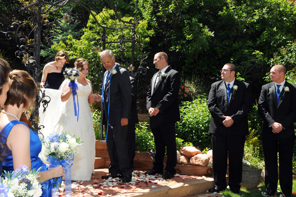 A Pikes Peak Wedding at Blue Skies Inn, Manitou Springs, CO