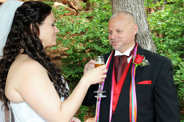 A Pikes Peak Wedding at Blue Skies Inn, Manitou Springs, Colorado