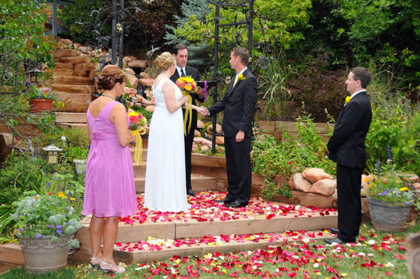 A Pikes Peak Wedding at Blue Skies Inn, Manitou Springs, Colorado