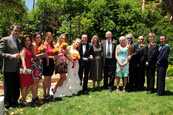 A Pikes Peak Wedding at Blue Skies Inn, Manitou Springs, CO