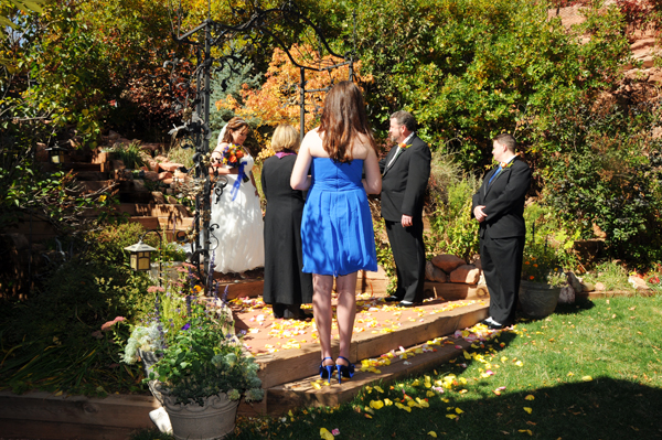 A Pikes Peak Wedding at Blue Skies Inn, Manitou Springs, Colorado