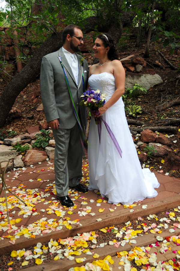 A Pikes Peak Wedding at Blue Skies Inn, Manitou Sprngs, Colorado