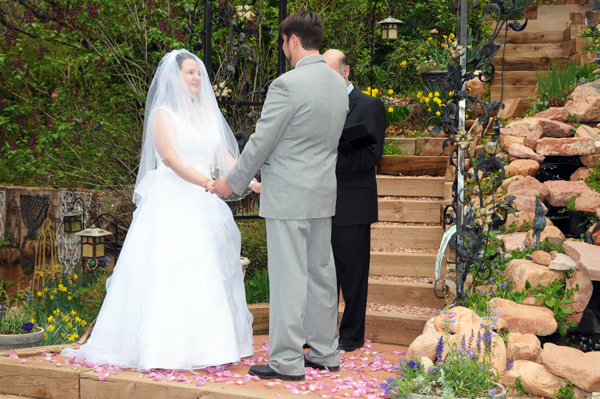 A Pikes Peak Wedding, Blue Skies Inn, Manitou Springs, CO 4/22/12
