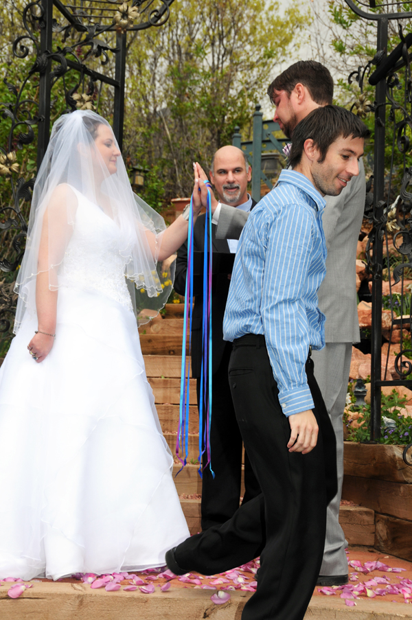 A Pikes Peak Wedding, Blue Skies Inn, Manitou Springs, CO 4/22/12