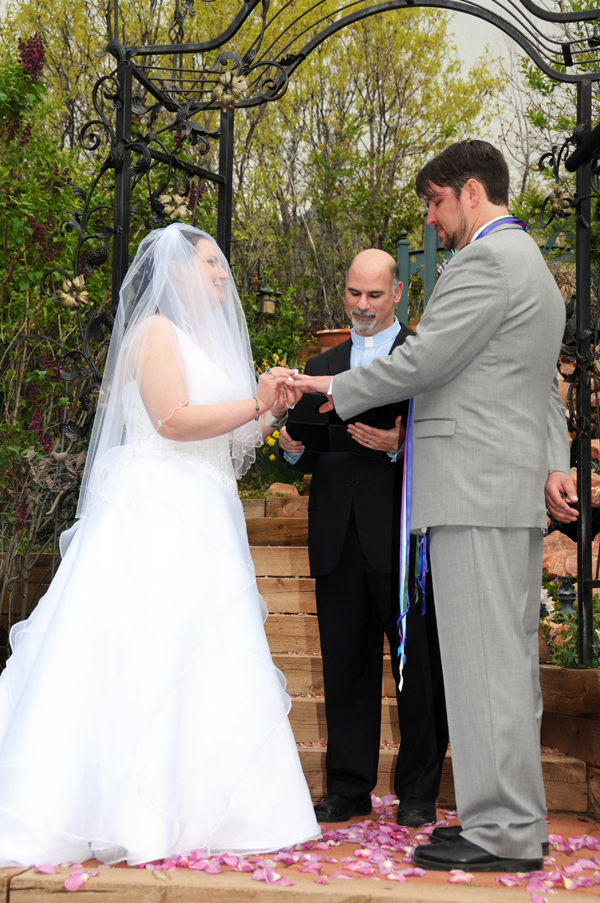 A Pikes Peak Wedding, Blue Skies Inn, Manitou Springs, CO 4/22/12