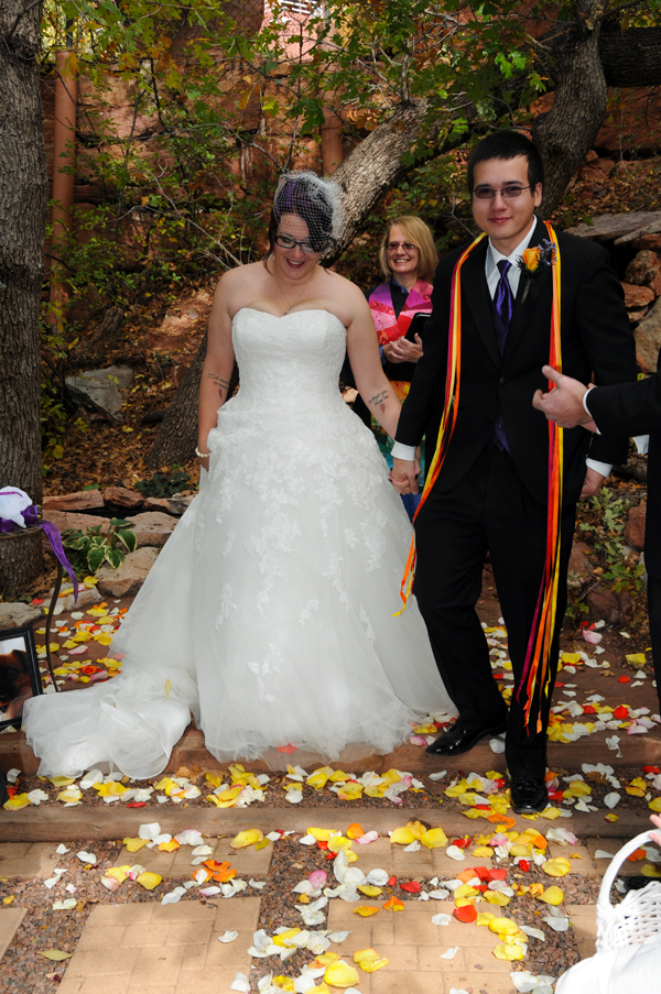 A Pikes Peak Wedding at Blue Skies Inn, Manitou Springs, Colorado