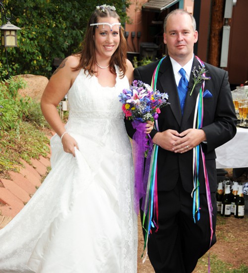 2012 Wedding at Pikes Peak Weddings, Manitou Springs, Colorado