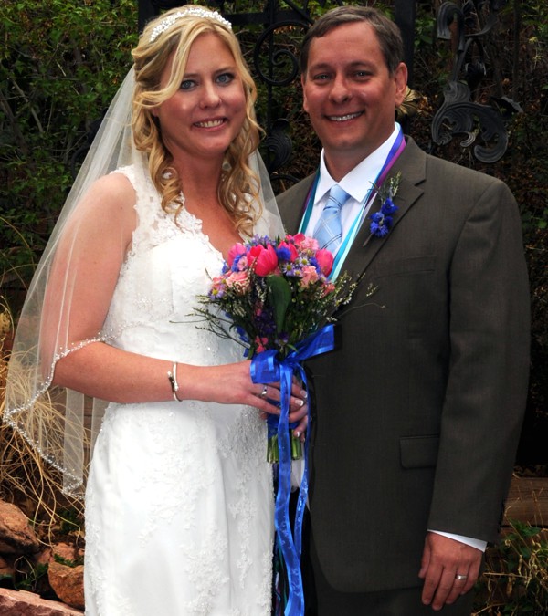 Spring Wedding at Pikes Peak Weddings, Manitou Springs, Colorado