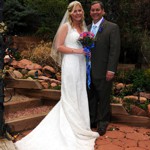 Spring Wedding at Pikes Peak Weddings, Manitou Springs, Colorado