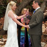 Spring Wedding at Pikes Peak Weddings, Manitou Springs, Colorado