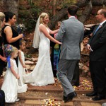 Spring Wedding at Pikes Peak Weddings, Manitou Springs, Colorado