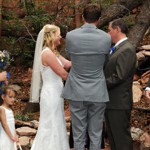 Spring Wedding at Pikes Peak Weddings, Manitou Springs, Colorado