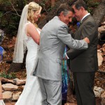 Spring Wedding at Pikes Peak Weddings, Manitou Springs, Colorado