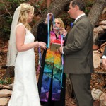 Spring Wedding at Pikes Peak Weddings, Manitou Springs, Colorado