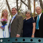 Spring Wedding at Pikes Peak Weddings, Manitou Springs, Colorado