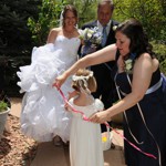 Spring Wedding at Pikes Peak Weddings, Manitou Springs, Colorado