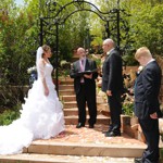 Spring Wedding at Pikes Peak Weddings, Manitou Springs, Colorado