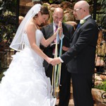 Spring Wedding at Pikes Peak Weddings, Manitou Springs, Colorado