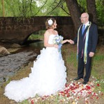 Spring Wedding at Pikes Peak Weddings, Manitou Springs, Colorado