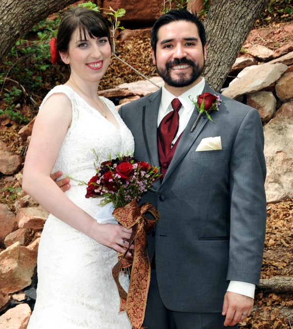 Spring Wedding at Pikes Peak Weddings, Manitou Springs, Colorado