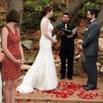Spring Wedding at Pikes Peak Weddings, Manitou Springs, Colorado