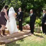 Spring Wedding at Pikes Peak Weddings, Manitou Springs, Colorado