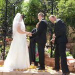 Spring Wedding at Pikes Peak Weddings, Manitou Springs, Colorado