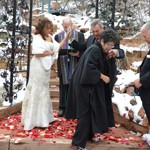 Spring Wedding at Pikes Peak Weddings, Manitou Springs, Colorado