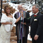 Spring Wedding at Pikes Peak Weddings, Manitou Springs, Colorado