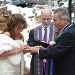 Spring Wedding at Pikes Peak Weddings, Manitou Springs, Colorado