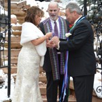 Spring Wedding at Pikes Peak Weddings, Manitou Springs, Colorado