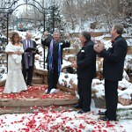 Spring Wedding at Pikes Peak Weddings, Manitou Springs, Colorado