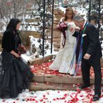 Spring Wedding at Pikes Peak Weddings, Manitou Springs, Colorado