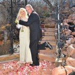 Winter Wedding at Pikes Peak Weddings, Manitou Springs, Colorado