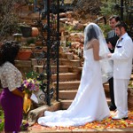 Spring Wedding at Pikes Peak Weddings, Manitou Springs, Colorado