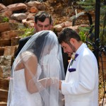 Spring Wedding at Pikes Peak Weddings, Manitou Springs, Colorado