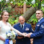 Spring Wedding at Pikes Peak Weddings, Manitou Springs, Colorado