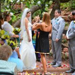 Spring Wedding at Pikes Peak Weddings, Manitou Springs, Colorado