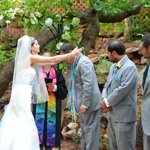 Spring Wedding at Pikes Peak Weddings, Manitou Springs, Colorado