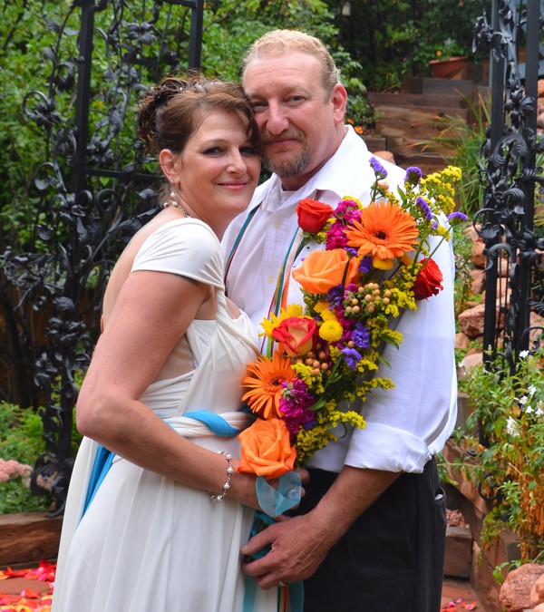 Summer Wedding at Pikes Peak Weddings, Manitou Springs, Colorado