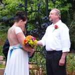 Spring Wedding at Pikes Peak Weddings, Manitou Springs, Colorado