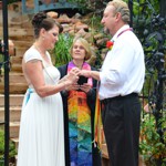 Spring Wedding at Pikes Peak Weddings, Manitou Springs, Colorado