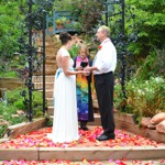 Spring Wedding at Pikes Peak Weddings, Manitou Springs, Colorado