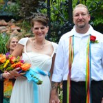 Spring Wedding at Pikes Peak Weddings, Manitou Springs, Colorado