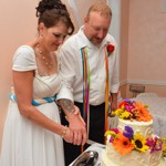 Spring Wedding at Pikes Peak Weddings, Manitou Springs, Colorado