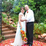 Spring Wedding at Pikes Peak Weddings, Manitou Springs, Colorado