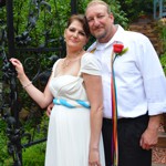 Spring Wedding at Pikes Peak Weddings, Manitou Springs, Colorado