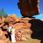 Spring Wedding at Pikes Peak Weddings, Manitou Springs, Colorado