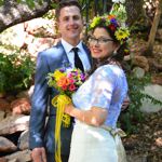 Spring Wedding at Pikes Peak Weddings, Manitou Springs, Colorado